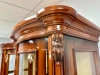 Витрина 3х дверная "Фирензе" Орех 813  купить в интернет магазине Мебель из массива. Звоните +7 495 961-63-63 Витрины из массива дерева