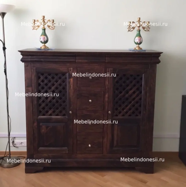 Шкаф "Луи Филипп"  МО 25.04  купить в интернет магазине Мебель из массива. Звоните +7 495 961-63-63 Луи Филипп