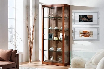 Витрина CEREZO-5 1001  купить в интернет магазине Мебель из массива. Звоните +7 495 961-63-63 Мебель Индонезии