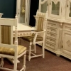 Стул с подлокотниками "Венеция Люкс" Орех 312  купить в интернет магазине Мебель из массива. Звоните +7 495 961-63-63 Стулья из массива дерева