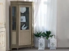 Витрина угловая "Бурбон" Слоновая кость BJ928  купить в интернет магазине Мебель из массива. Звоните +7 495 961-63-63 Витрины из массива дерева