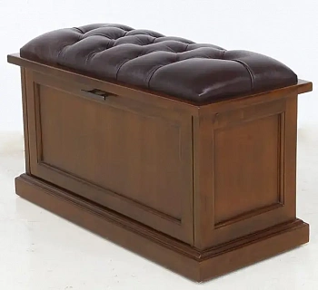 Банкетка для обуви MSU.476BROWN byh-05-brown купить в интернет магазине Мебель из массива. Звоните +7 495 961-63-63 Банкетки и пуфы Индонезия
