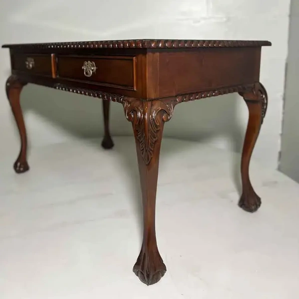 Письменный стол с 2 ящиками MSMU.509 BROWN W011L BROWN купить в интернет магазине Мебель из массива. Звоните +7 495 961-63-63 Мебель Индонезии