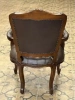 Кресло кожаное Brown Pic  