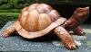 Деревянная фигурка ручной работы "Черепаха" 40 см  
