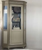 Витрина угловая "Мария Сильва" Слоновая кость MS928  купить в интернет магазине Мебель из массива. Звоните +7 495 961-63-63 Витрины из массива дерева